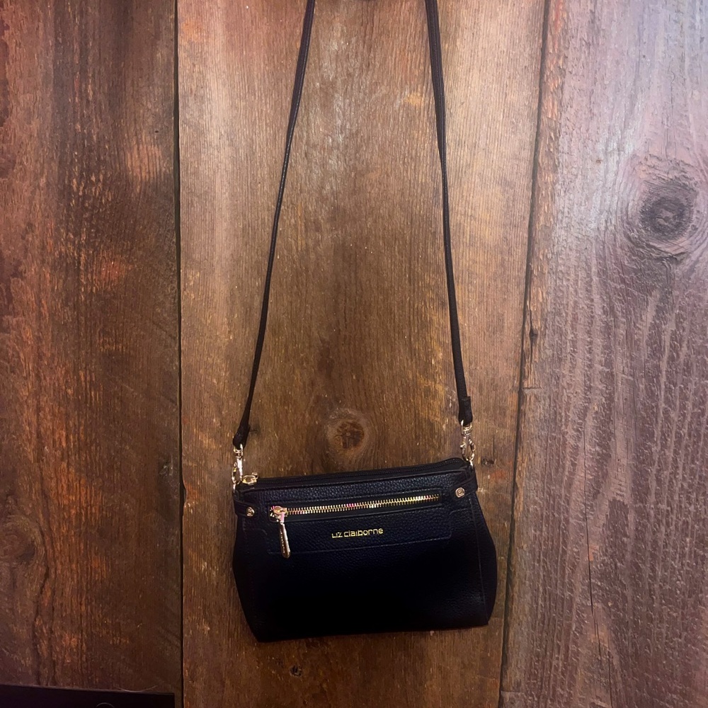 Liz Claiborne, black purse